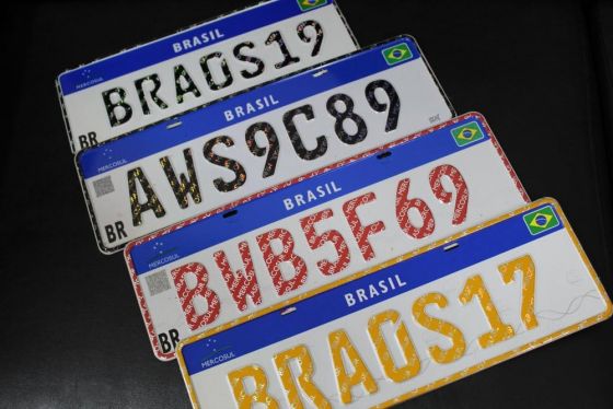 Placa mercosul