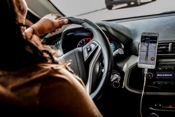 Uber estelionatária