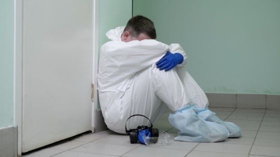 profissional saúde covid depressão