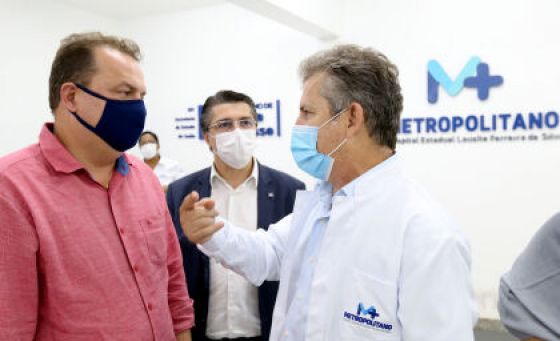 Mauro Mendes e max russi