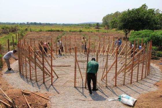 Construção tanques agrícolas 