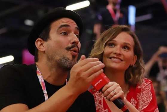 Fernanda rodrigues e Andre Marques 