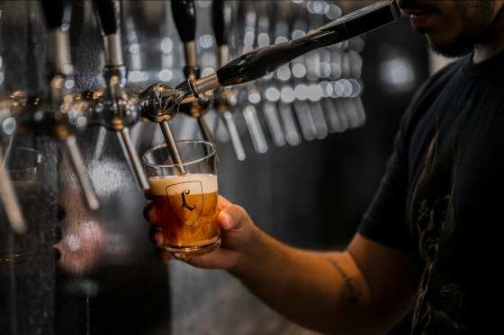 cerveja chopp louvada