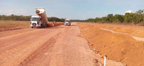 Obras Nova Xavantina