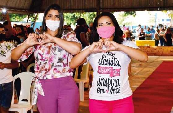 Francieli Magalhães PTB e Giseli Ribeiro PDT 