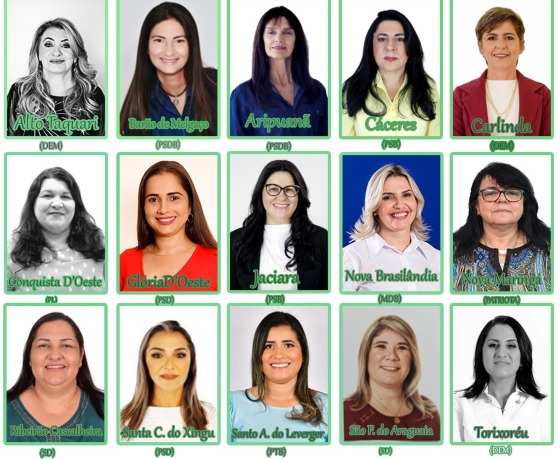 prefeitas eleitas em MT