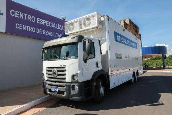 Sapataria itinerante para atender pacientes com hanseníase
