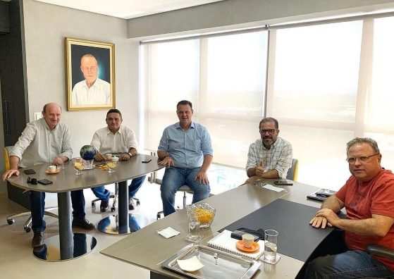 reuniao Blairo Maggi, Carlos Favaro