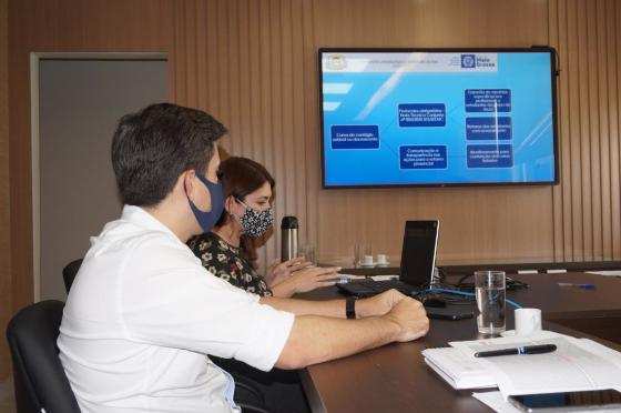 Reunião Seduc por videoconferencia