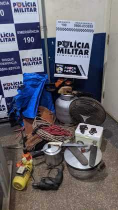 material apreendido