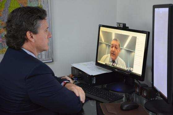 Secretário da Fazenda com ministro novo do STF