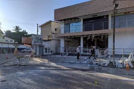 Explosão agência 