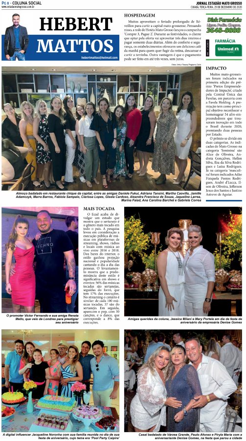 Coluna Social: 29-12-2020c