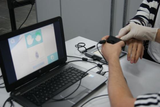 sistema de identificação biometria 