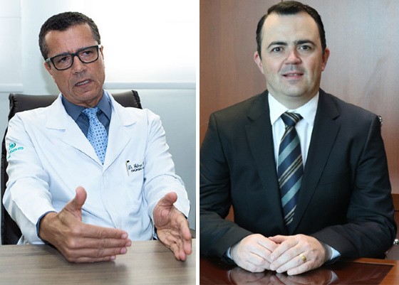 medicos Gilmar Ferreira e Ricardo GOnsales
