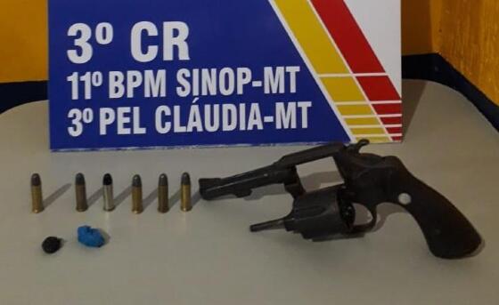 ROUBO CLAUDIA ARMA REVOLVER
