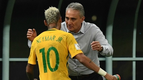 Neymar e Tite 