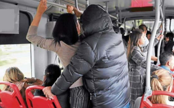 Assédio ônibus