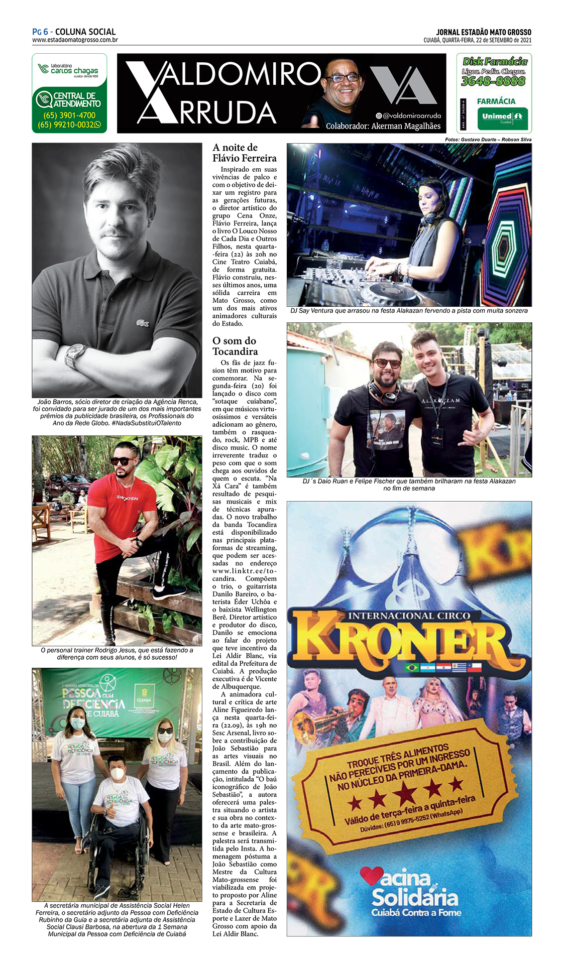 Coluna Social: 21-09-2021