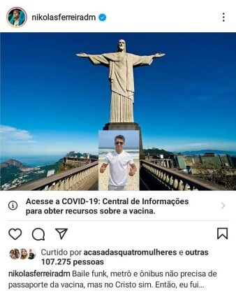 Vereador barrado no Cristo