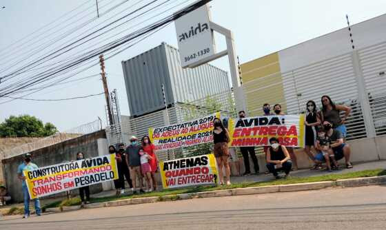 Protesto residencial 