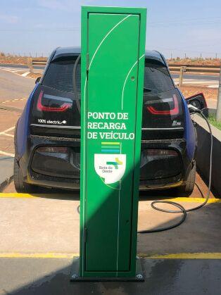 Ponto de recarga de carros elétricos