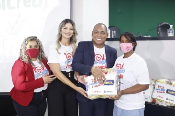 juca do guarana filho arrecadando alimentos