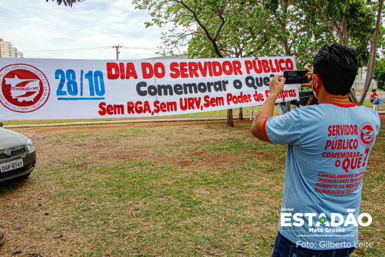Manifestação foi realizada nesta quarta-feira 