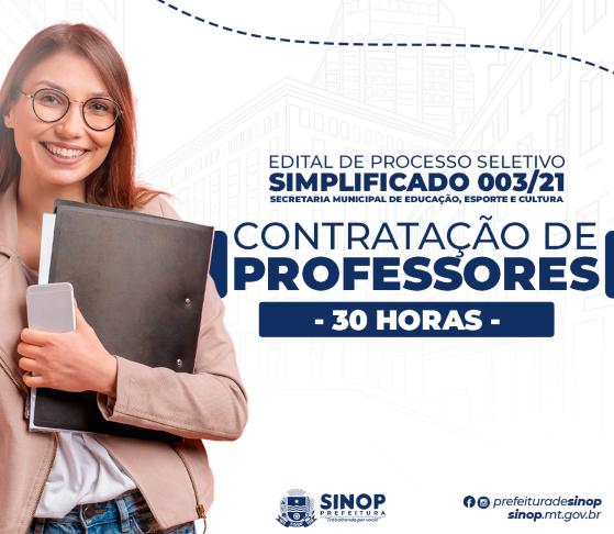 Processo seletivo de Sinop