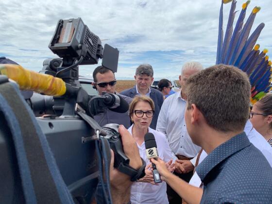 MINISTRA TEREZA CRISTINA SORRISO MT SAFRA