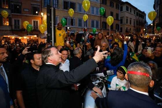 Bolsonaro em Roma