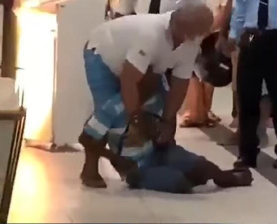 agressão passageiro 