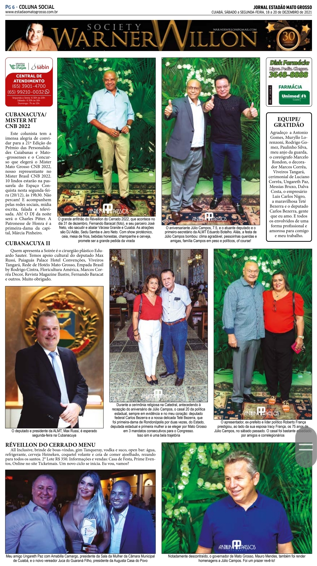 Coluna Social 18-12-2021