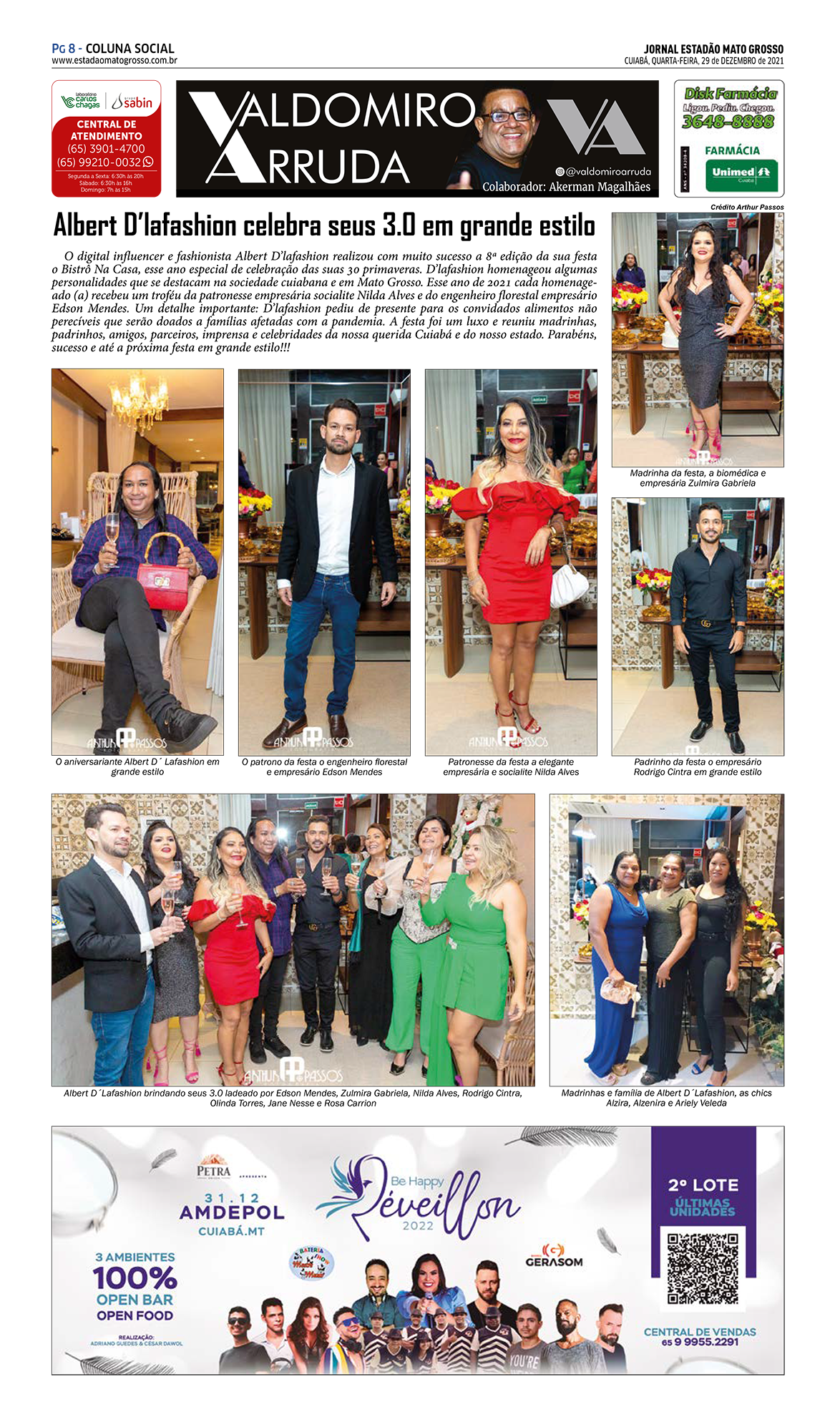Coluna Social: 29-12-2021