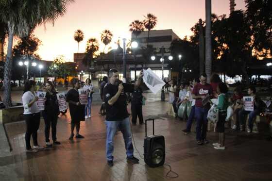 Ato contra aumento na tarifa