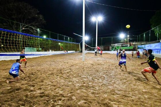 quadra de areia
