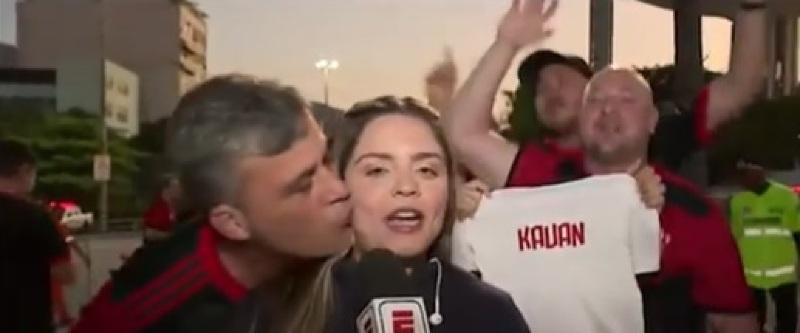 Vídeo Torcedor Do Flamengo Assedia Repórter No Maracanã E Acaba Preso Estadão Mt