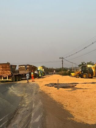 caminhão de soja 
