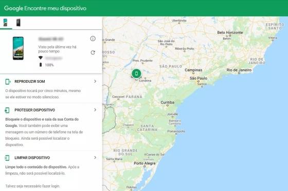localizar dispositivo