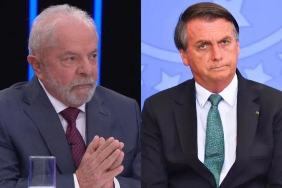 lula e bolsonaro imagem