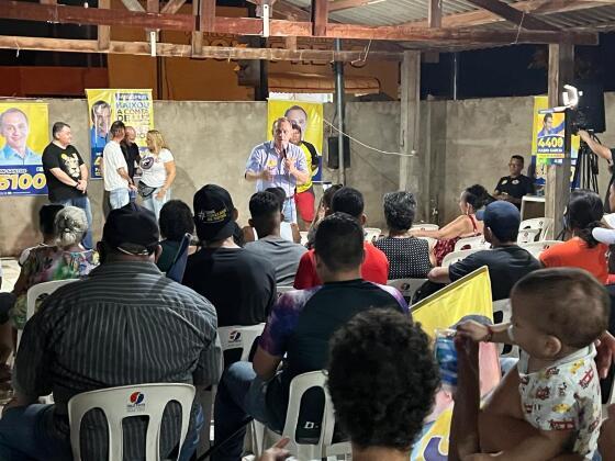 wilson santos em evento