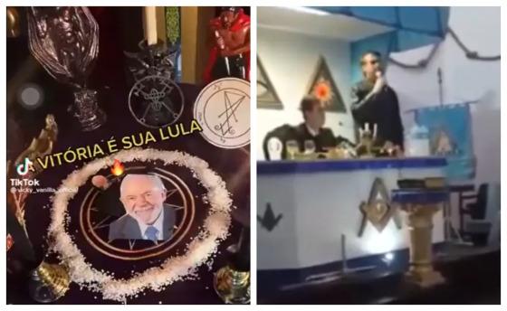 Lula e Bolsonaro Maçonaria e Satanismo