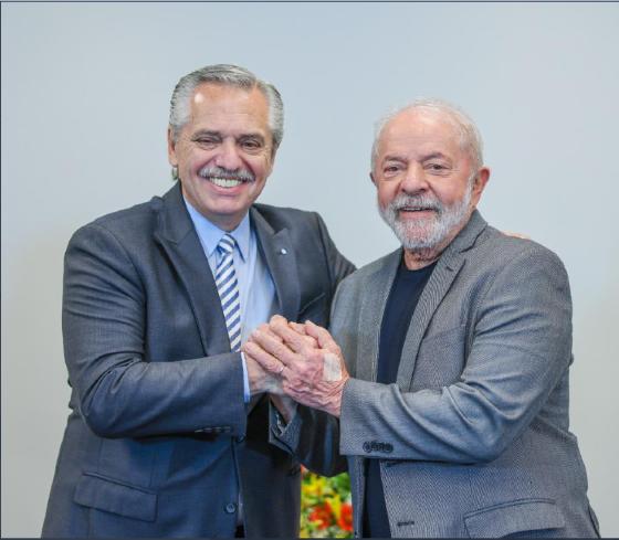 Lula e Alberto Fernández