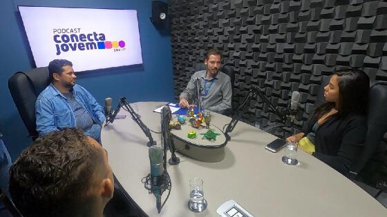 Podcast Conecta Jovem recebe Lucas Nascimento, supervisor da Unidade Regional do CIEE