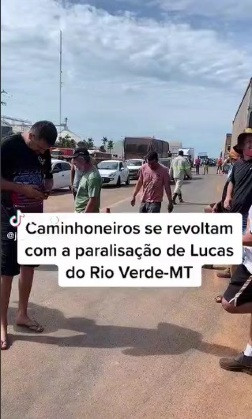 caminhoneiros revoltados