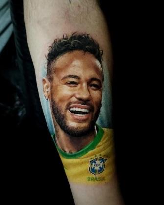 tatuagem de neymar