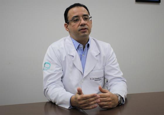 neurologista do Hospital São Mateus, José Alexandre Borges de Figueiredo Júnior