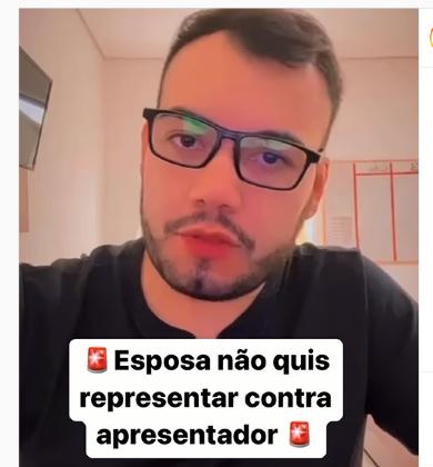 Diretor de jornalismo da TV Vale Alessando Oliveira