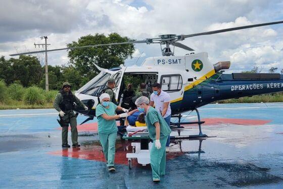 hospital de Mato Grosso com heliponto, o HMC