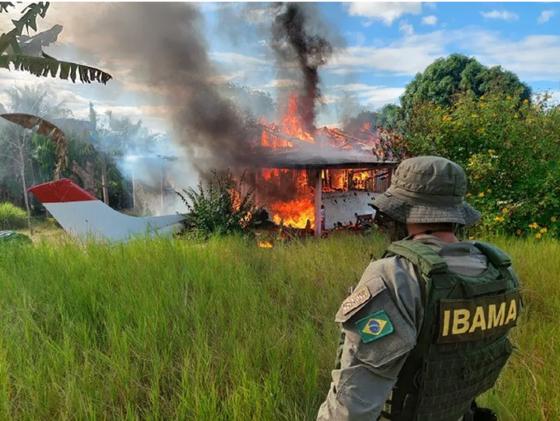 Operação contra garimpo em terra Yanomami